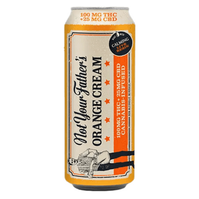 Photograph of product: NYF Orange Cream Soda 100mg - 
