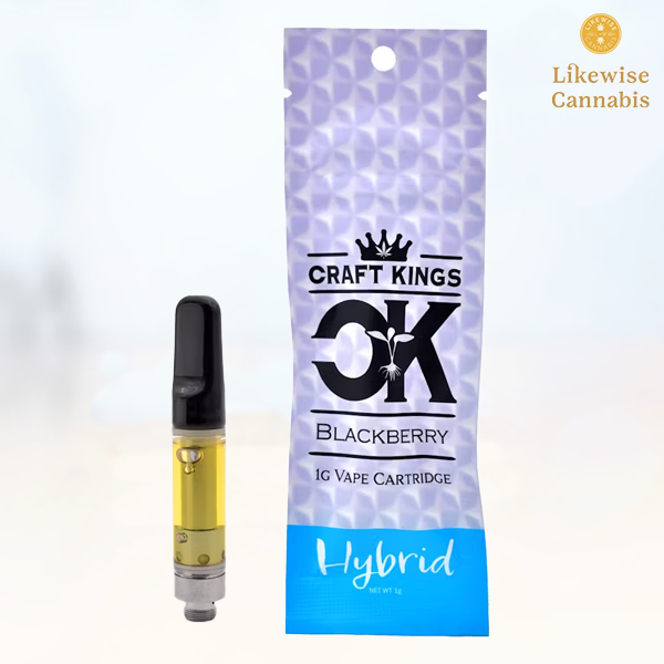 Photograph of product: BLACKBERRY 1G DISTILLATE CARTRIDGE
