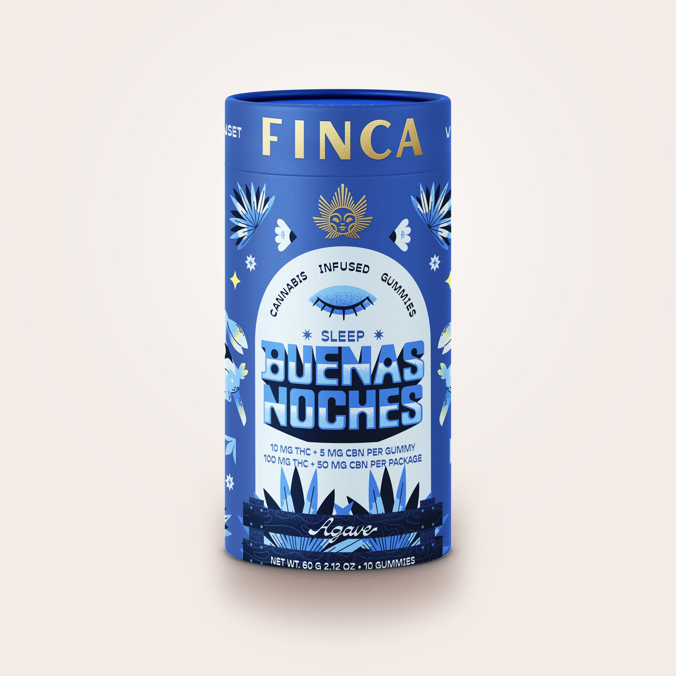 Photograph of Product: Finca | Buenas Noches Agave | 100mg | 10ct