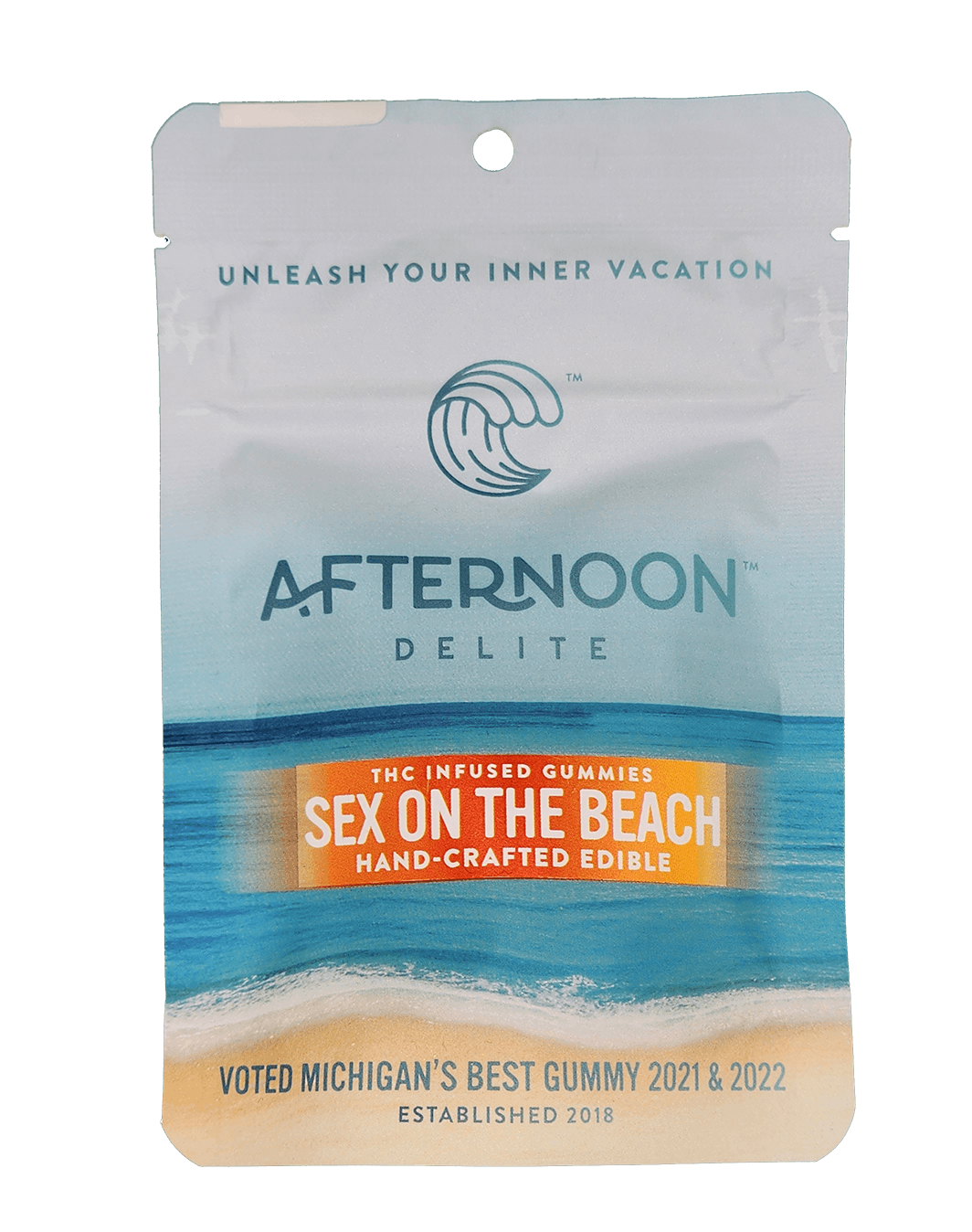 Photograph of product: Afternoon Delight: Sex On The Beach 200MG Gummies