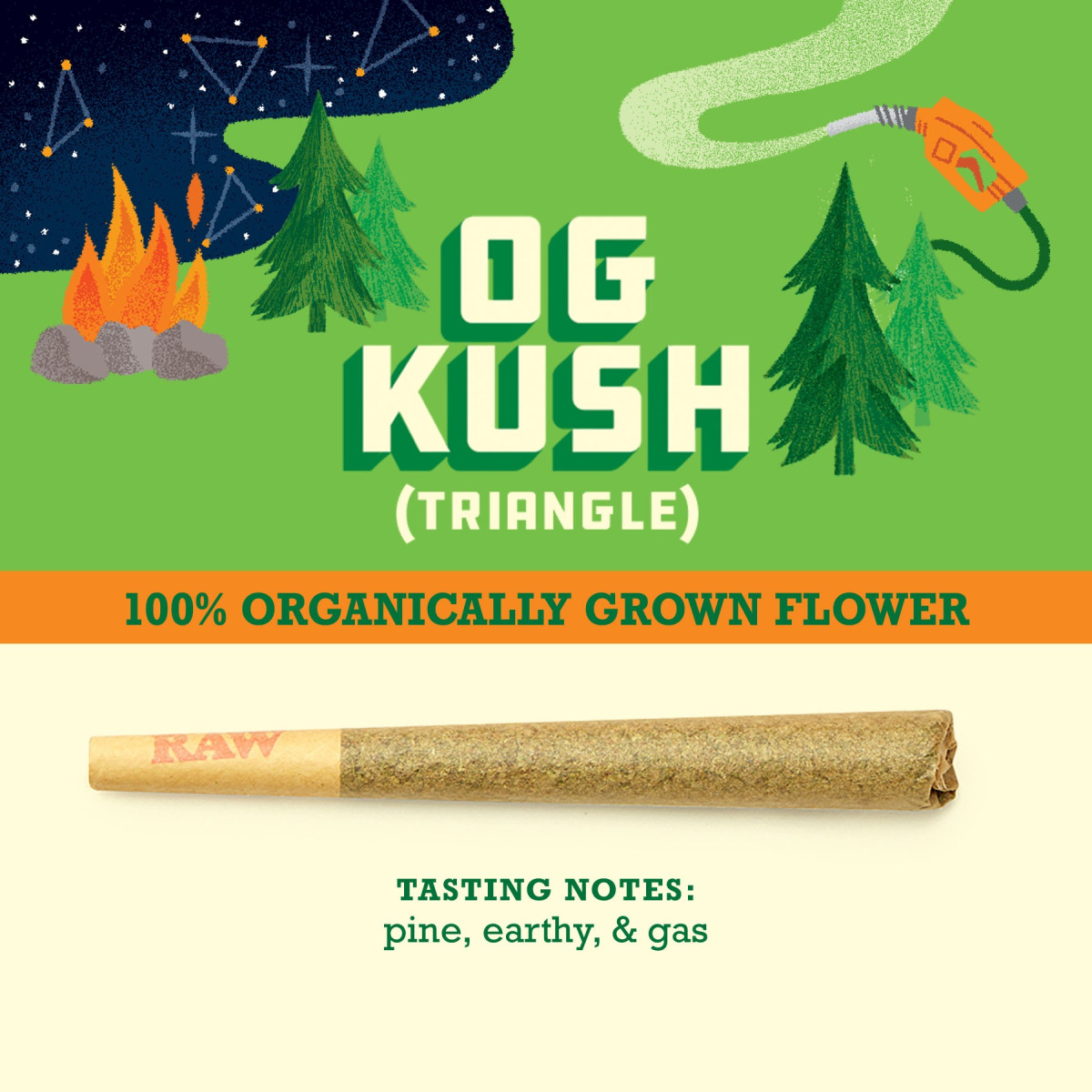 Photograph of product: Paper Crane | OG Kush | 1g
