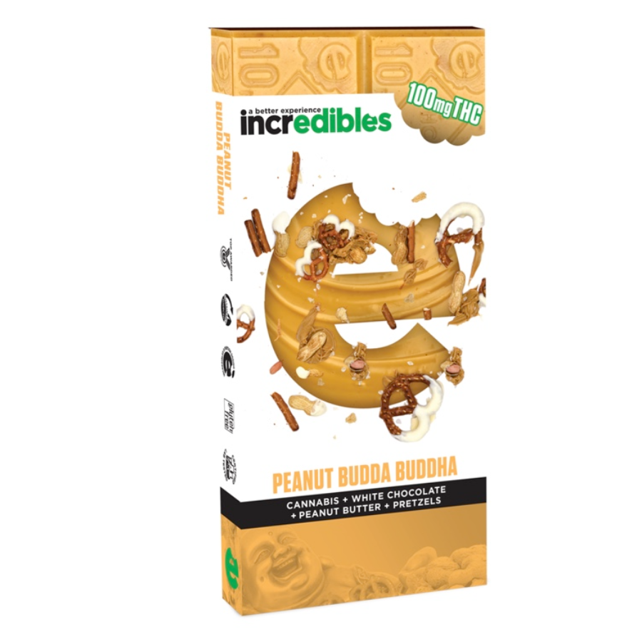 Photograph of product: 2/$30+ | Milk Chocolate Bar | 20pk | Peanut Budda Buddha