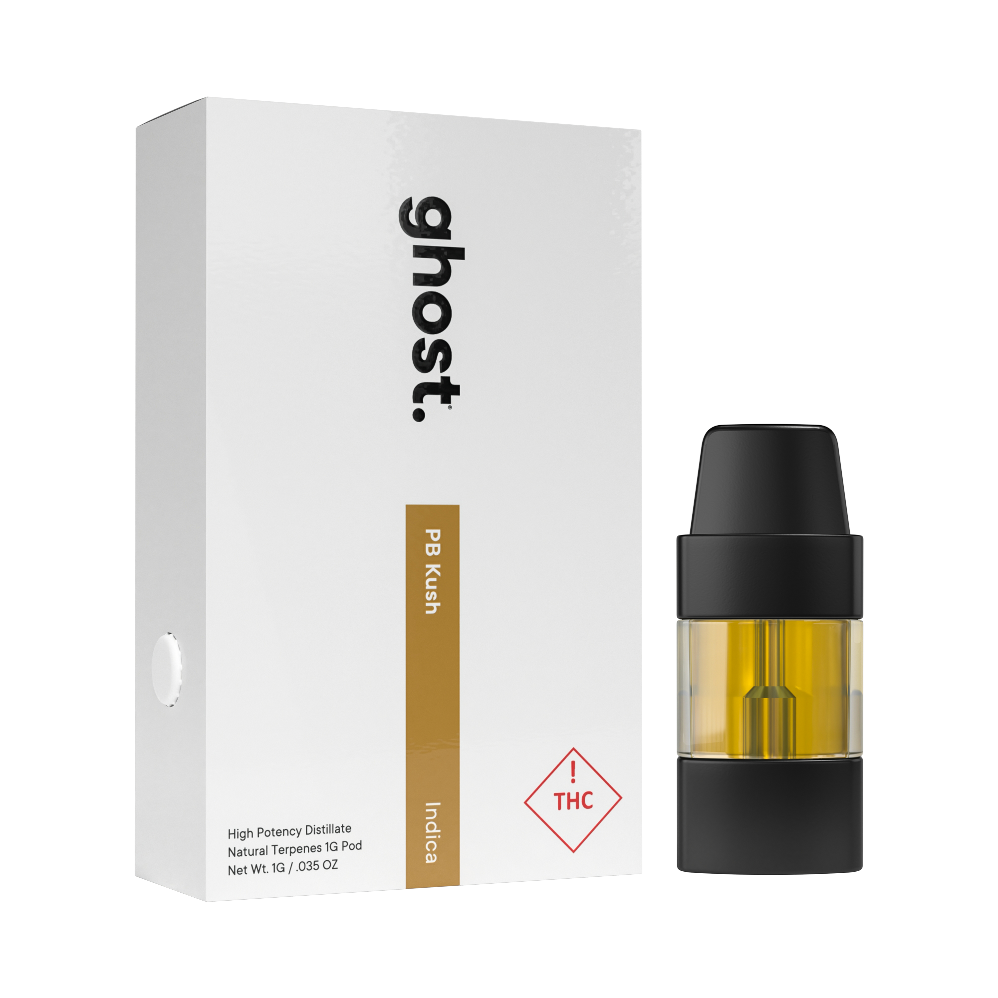 Photograph of product: PB Kush | Distillate Pod