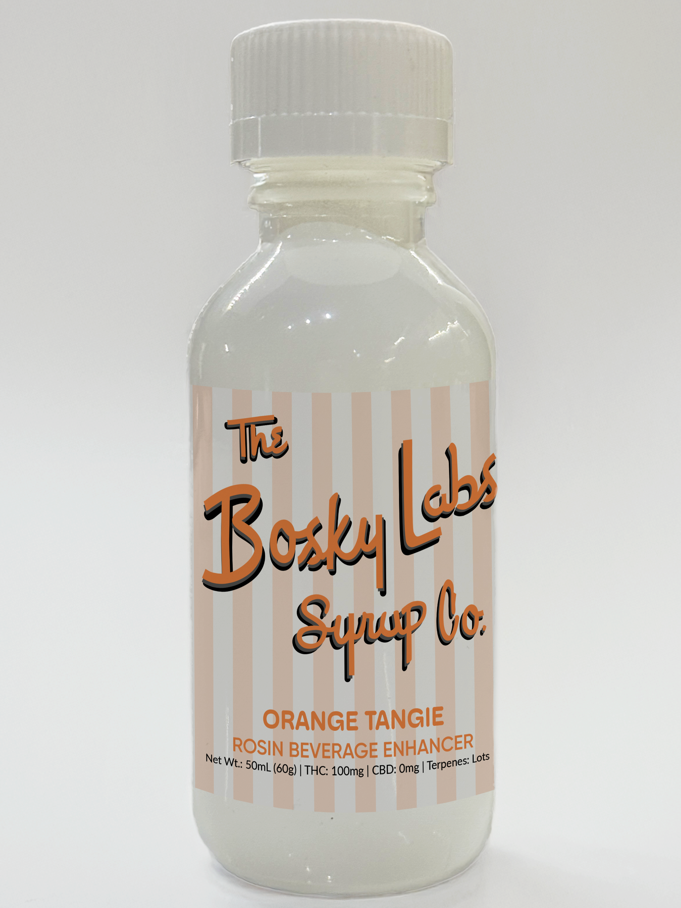 Photograph of product: Bosky Labs - Orange Tangie - au chocolat Rosin Infused Syrup - (100mg)