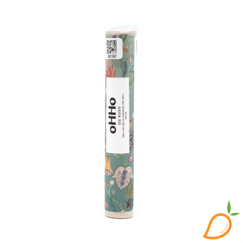 Photograph of product: 0.5g OG Kush Preroll oHHo