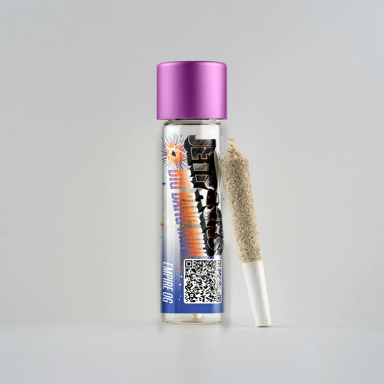 Photograph of product: Jetpacks Big Bang Mini | Empire OG Resin Preroll | .5g