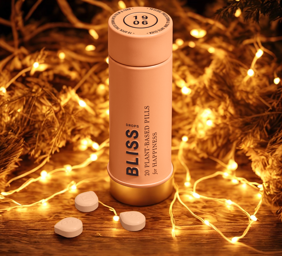 Photograph of product: 1906 - Bliss Tablets - 100mg/20pk
