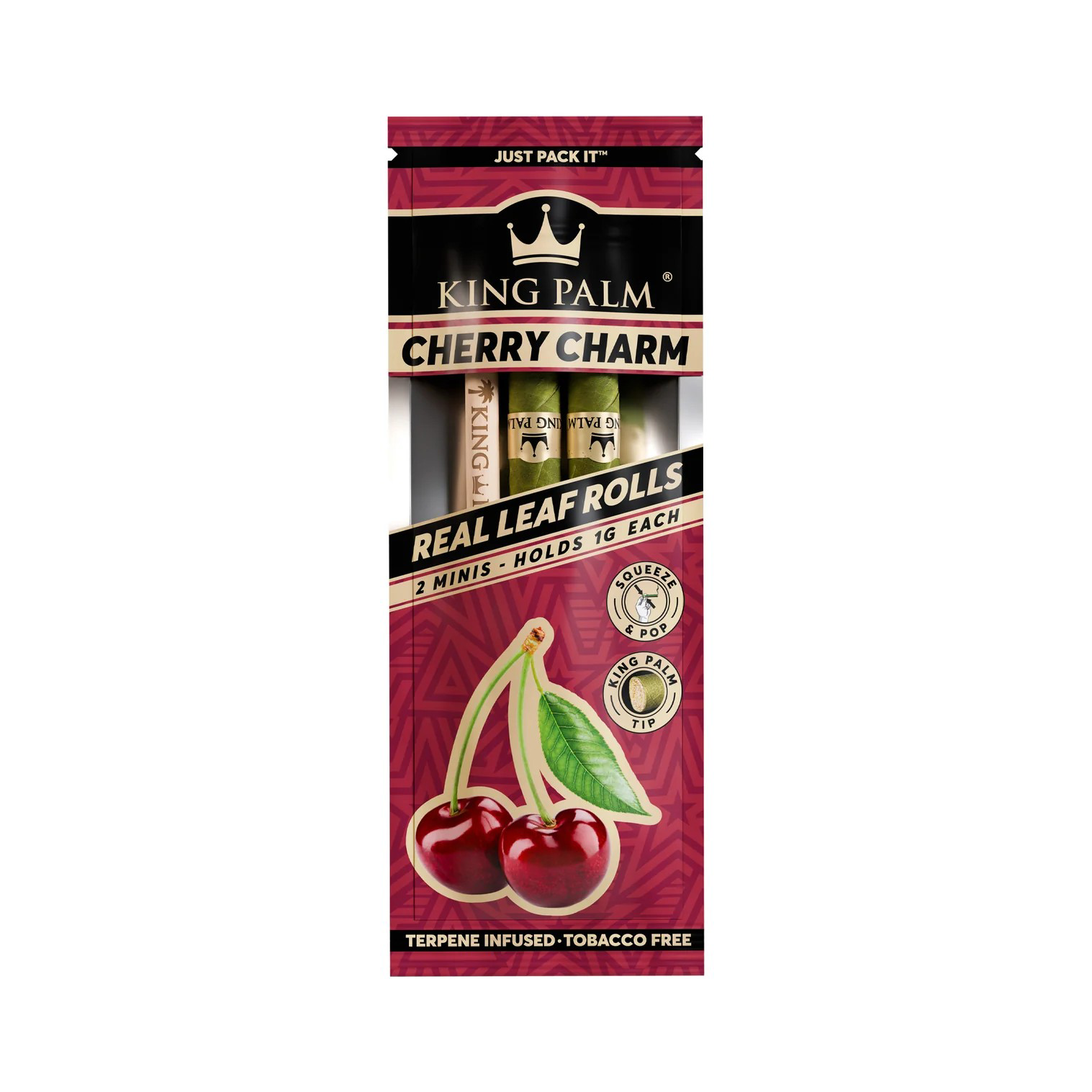 Photograph of product: King Palm Mini Size - Cherry Charm 2pk