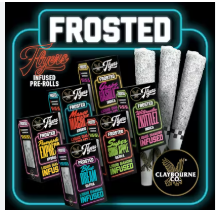 Photograph of product: King Louis OG Frosted Flyers - Preroll-2.5g