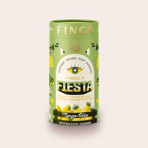 Photograph of product: Finca - Fiesta (social) - Mango Pina - 100mg - Edible