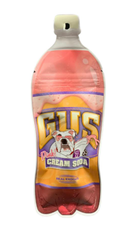Photograph of product: Gus's Real Exotics - Pink Cream Soda - 3.5g