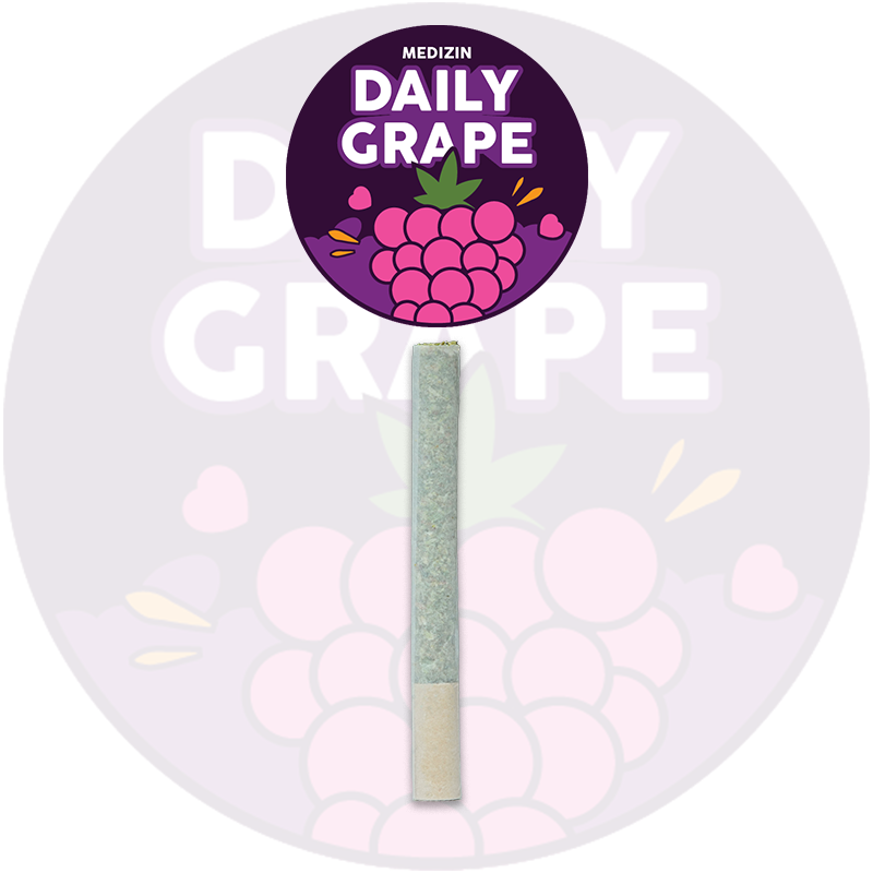 Photograph of product: Daily Grape Pre-Roll