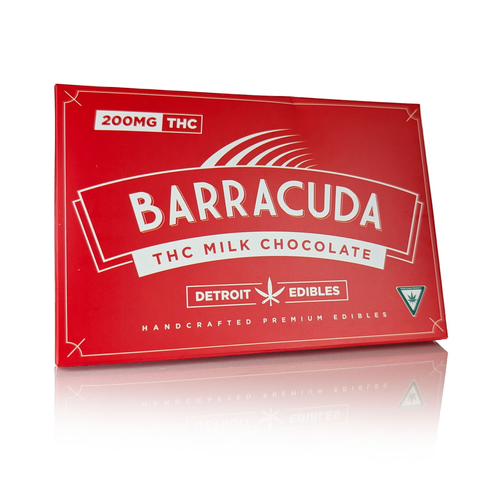 Photograph of product: BARRACUDA BAR - MILK CHOCOLATE - 200MG TH-oui