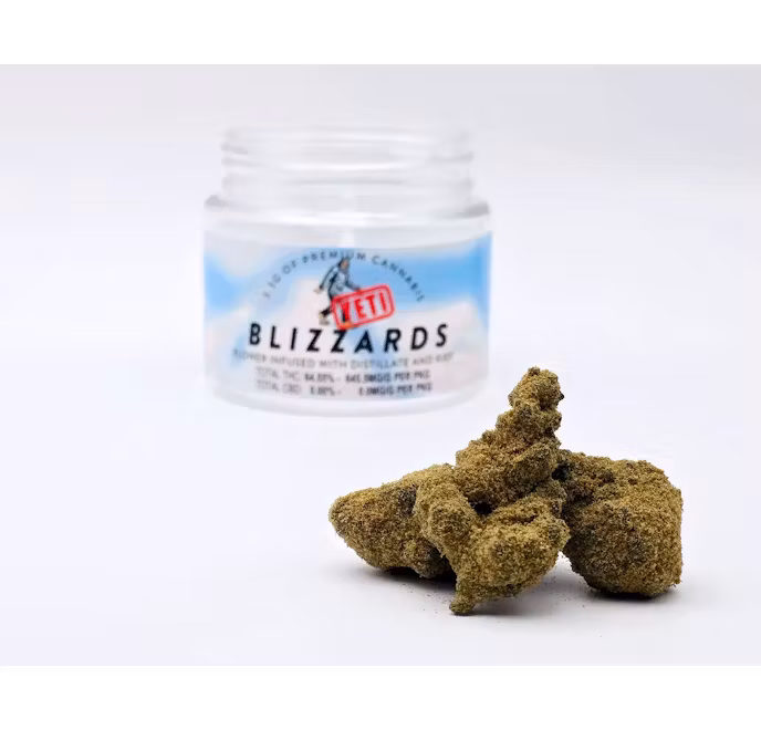 Photograph of product: Blizzards | RS-11 - Yetis Moonrocks, jar 3.5g