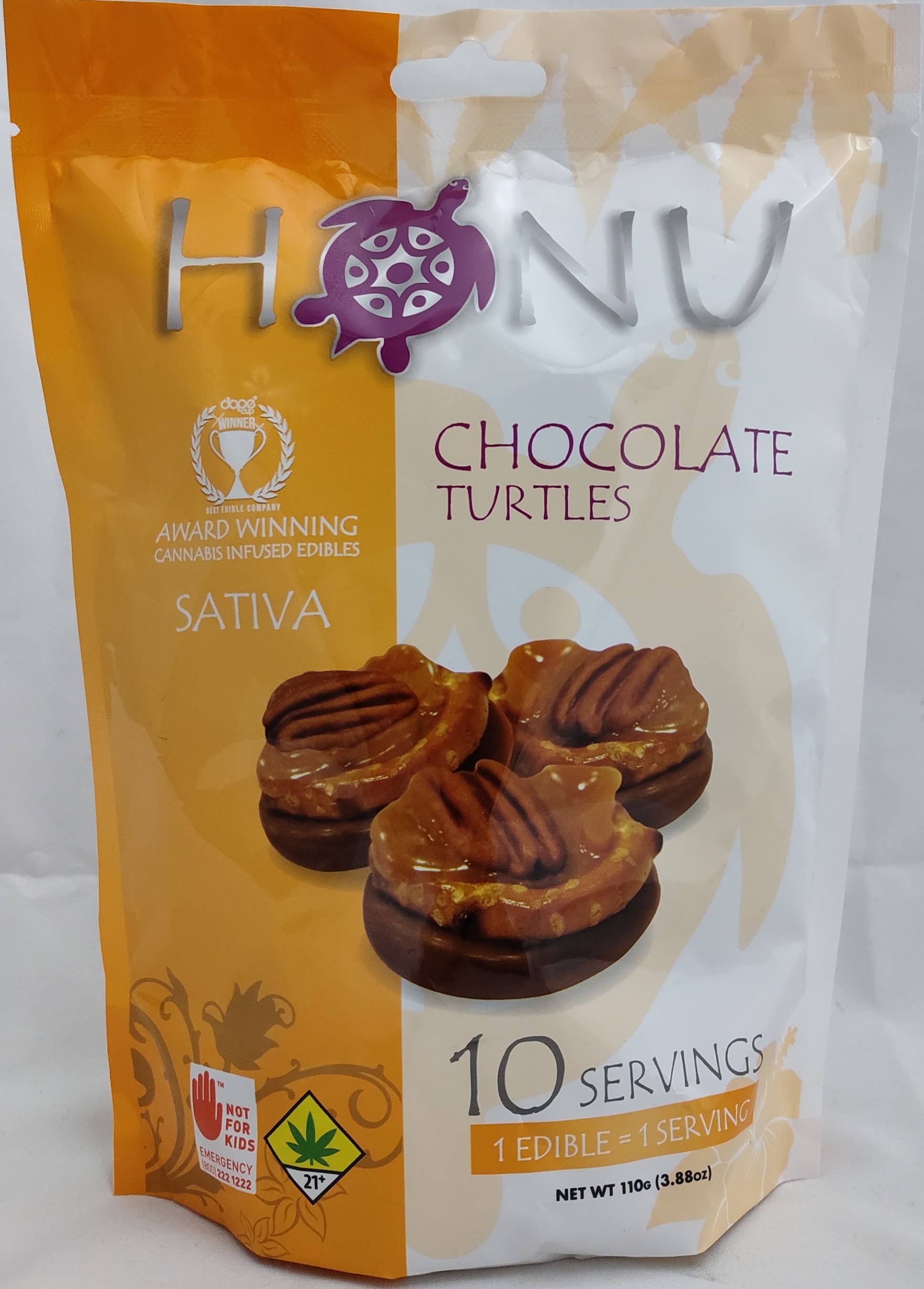 Photograph of product: Chocolate Turtle Oui'd | 10 Pack *General Use Compliant*