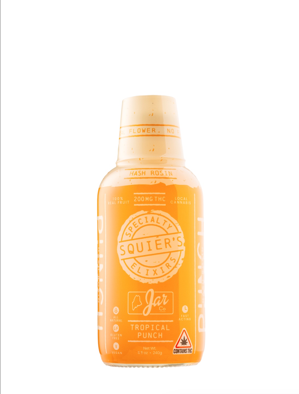 Photograph of product: Tangerine Trop Punch | 200mg au chocolat Rosin Drink