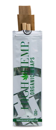 Photograph of product: High Hemp | Original Hemp Wrap | 2pk