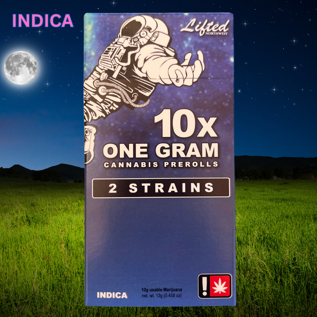 Photograph of product: Lifted - Pre Roll Pack 10x1g - Sundae Best & Querkle (I)