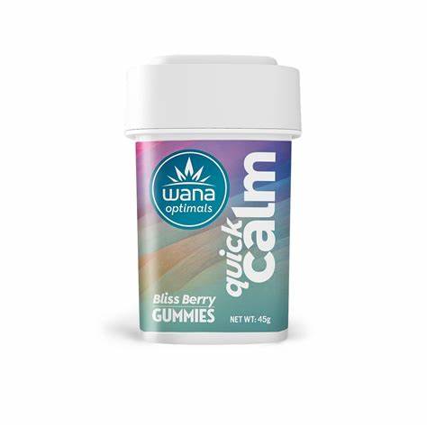 Photograph of product: WANA | Bliss Berry | Gummies | 20mg