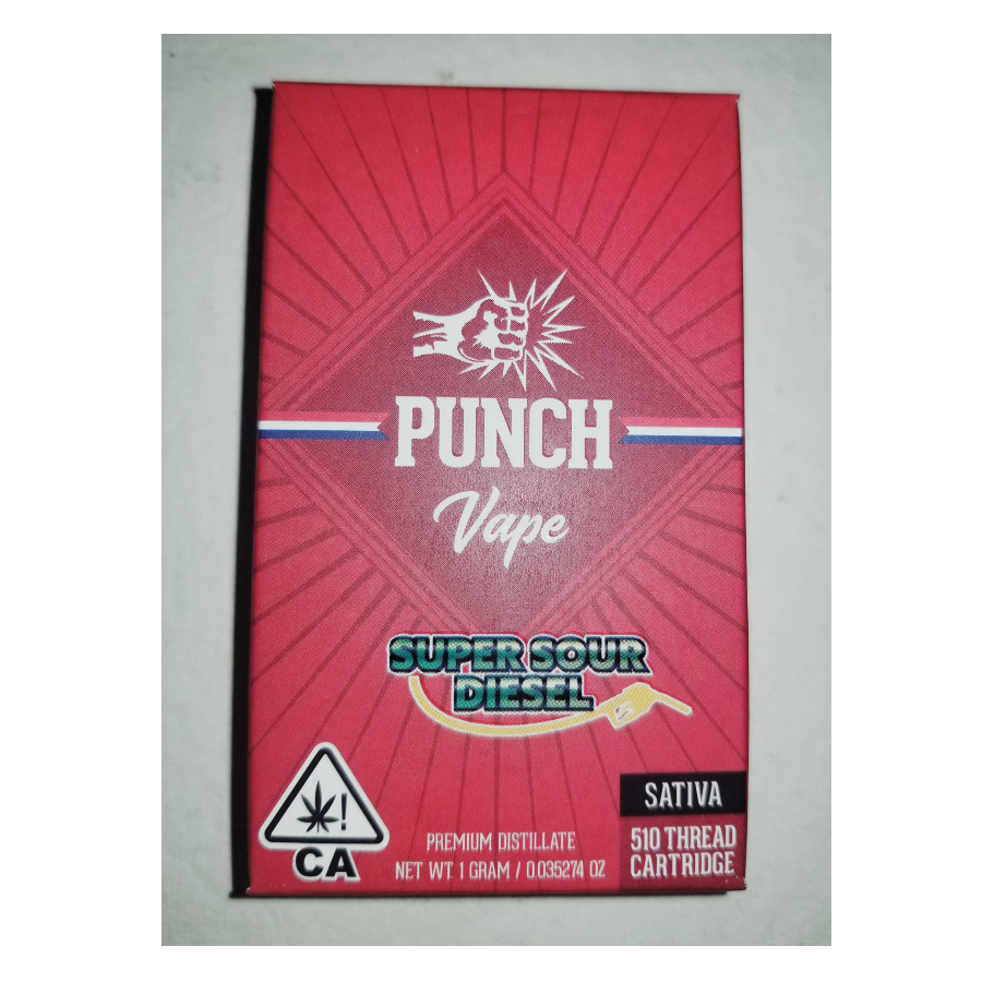 Photograph of product: Punch Extracts Super Sour Diesel Cart