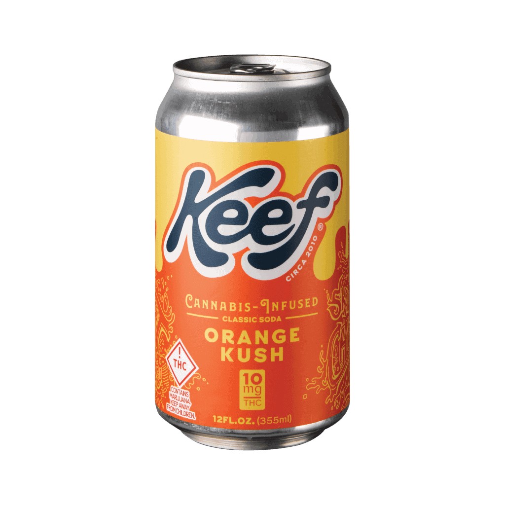Photograph of product: Orange Kush Soda - 25mg
