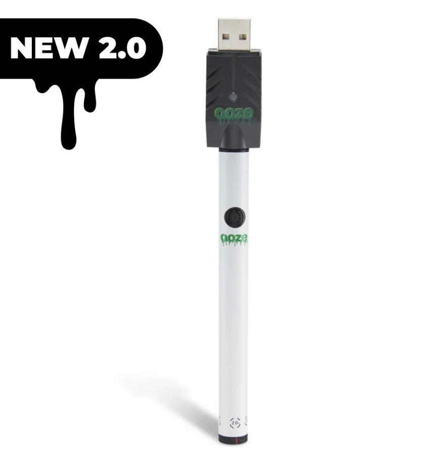 Photograph of product: OOZE | Accessory | Slim Twist 320 mAh | White