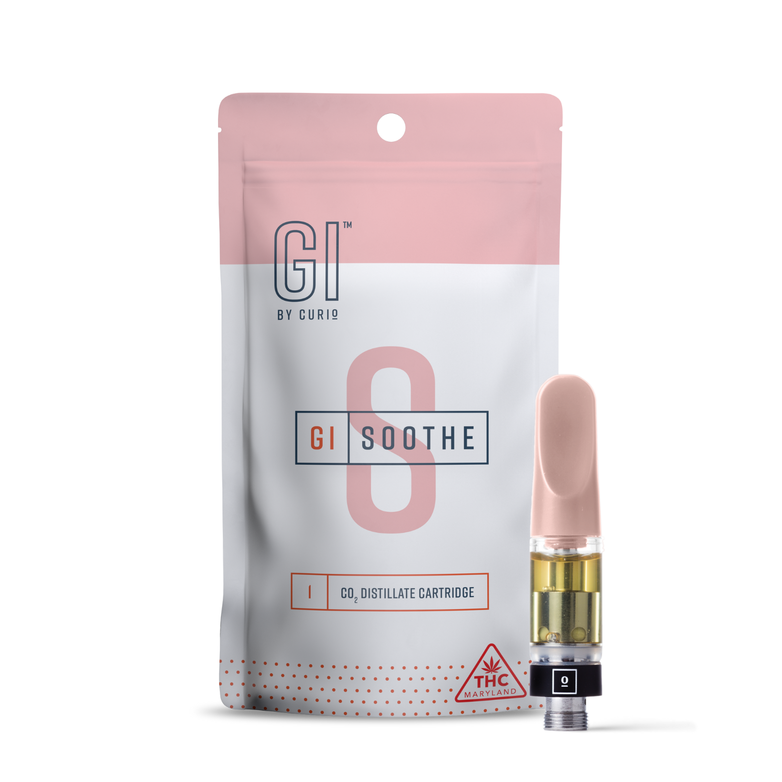 Photograph of product: GI by Curio: Vape | Soothe | Cartridge