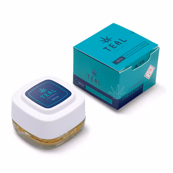 Photograph of product: Triple Burger | 1g | Live Badder | Teal