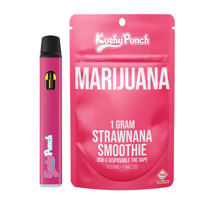 Photograph of product: Strawnana Smoothie Disposable | 1g
