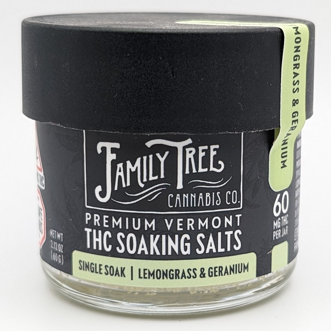 Photograph of Product: Soaking Salts Lemongrass/Geranium 60mg