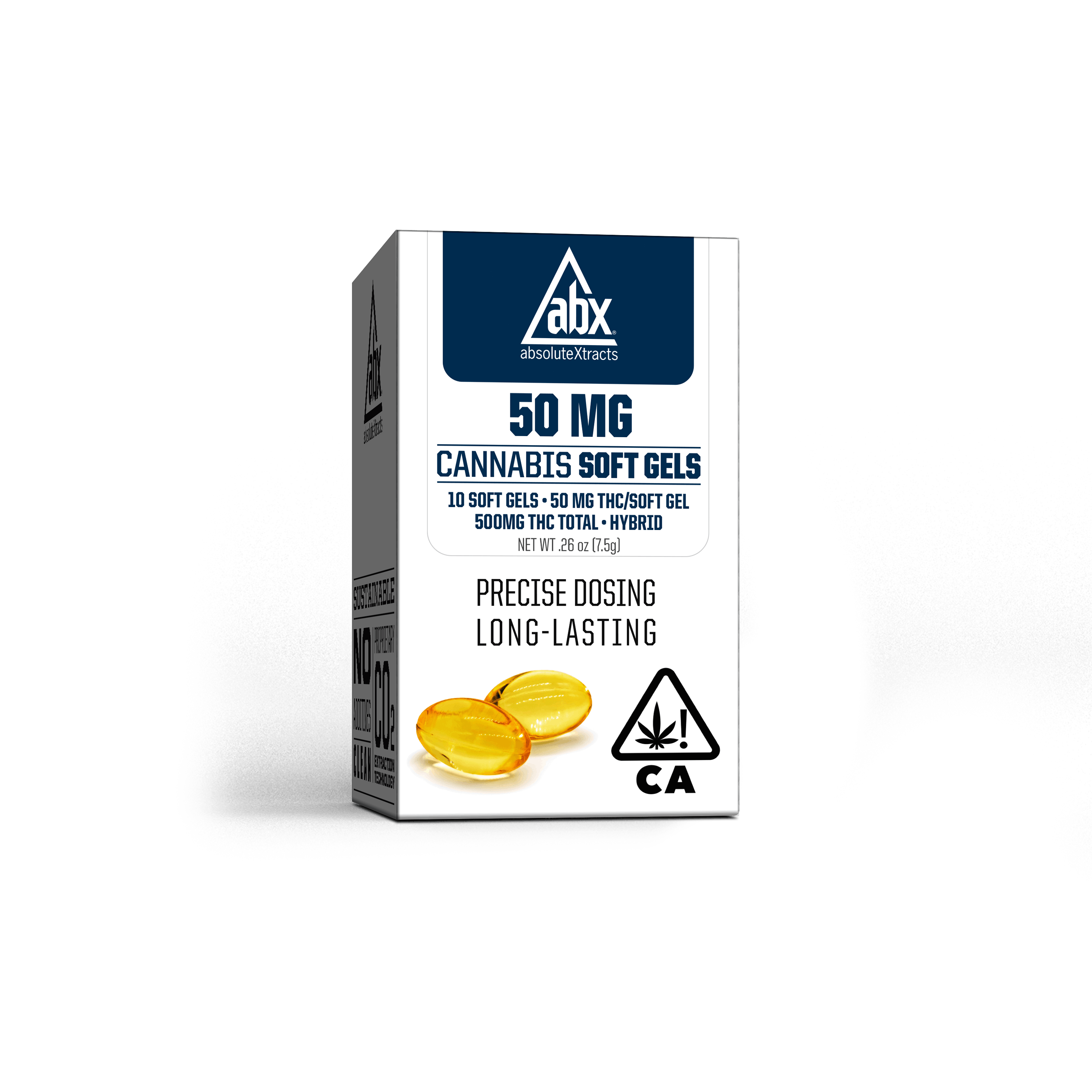 Photograph of product: ABX - Soft Gels TH-oui (50mg) 10 caps