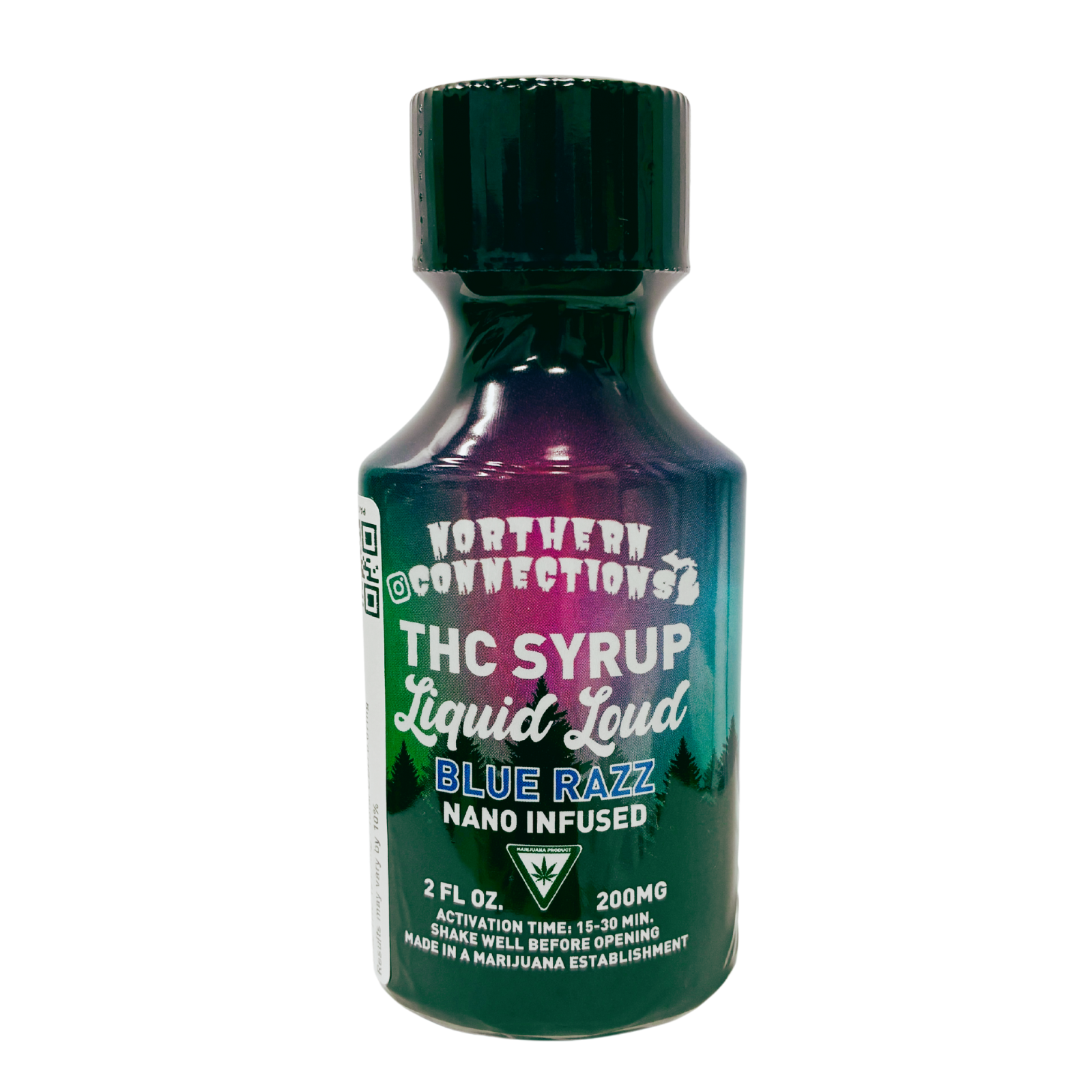 Photograph of product: Liquid Loud | Blue Razz | TH-oui Syrup | 200mg