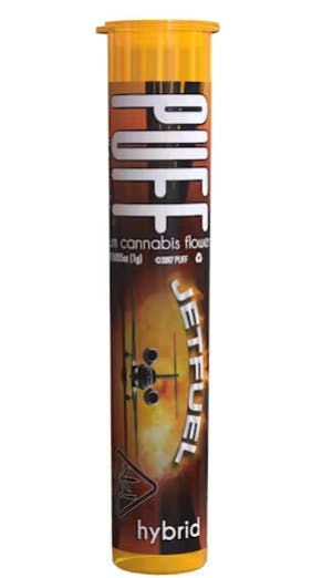 Photograph of product: Puff - Jet Fuel (1g) Pre-Roll - 1 gram