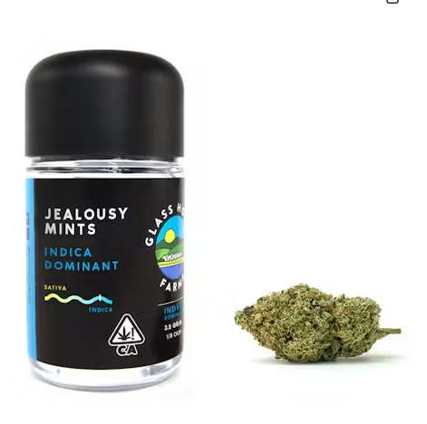 Photograph of product: JEALOUSY MINTS (3.5G) - 24.1%