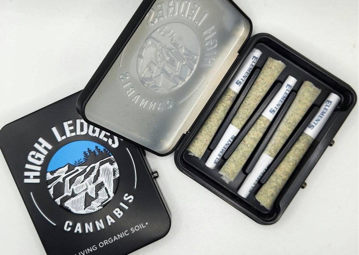 Photograph of product: High Ledges | 24K | .5g 5 Pack