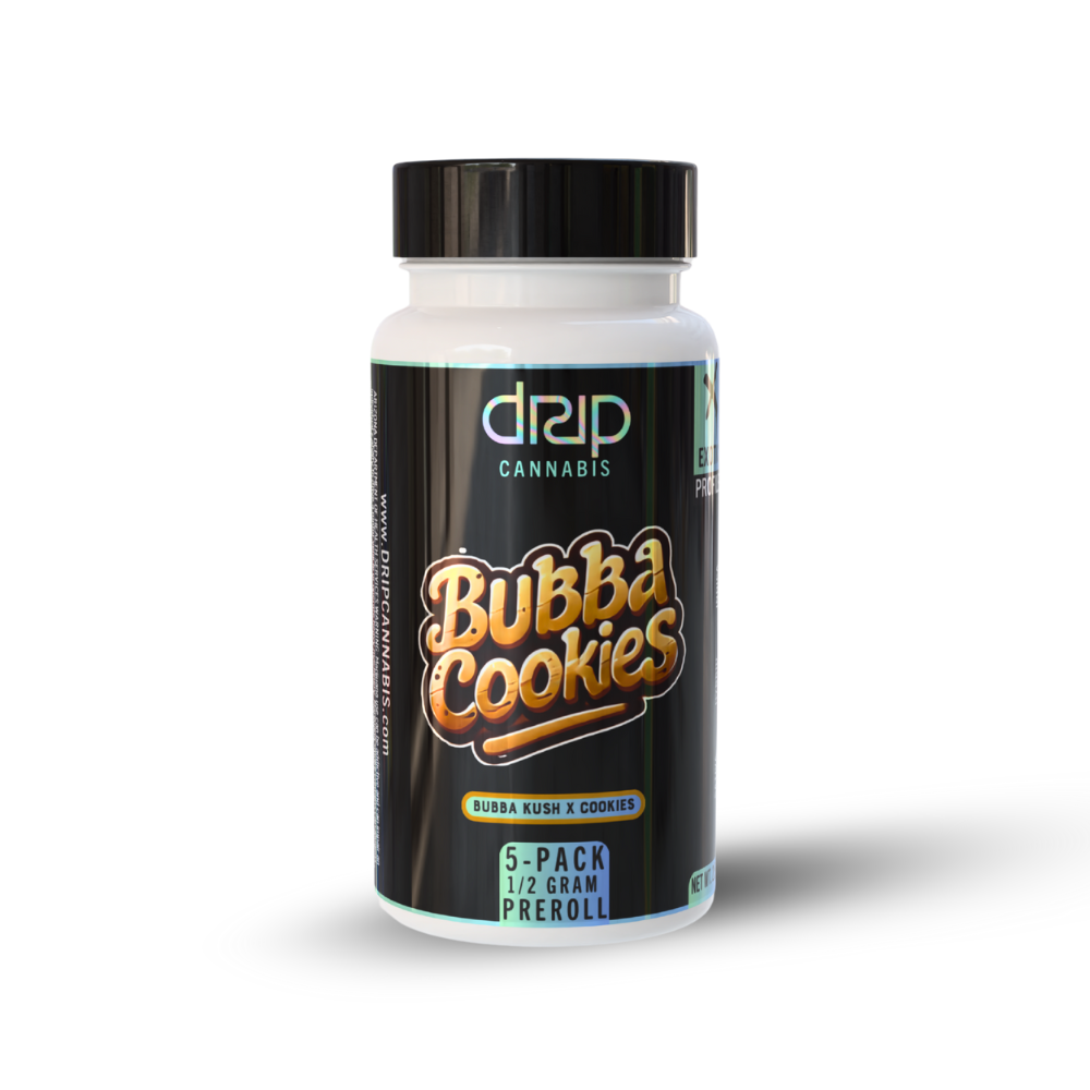 Photograph of product: Bubba Cookies Pre-Roll Pack 2.5g (0.5g ea | 5-Pack)