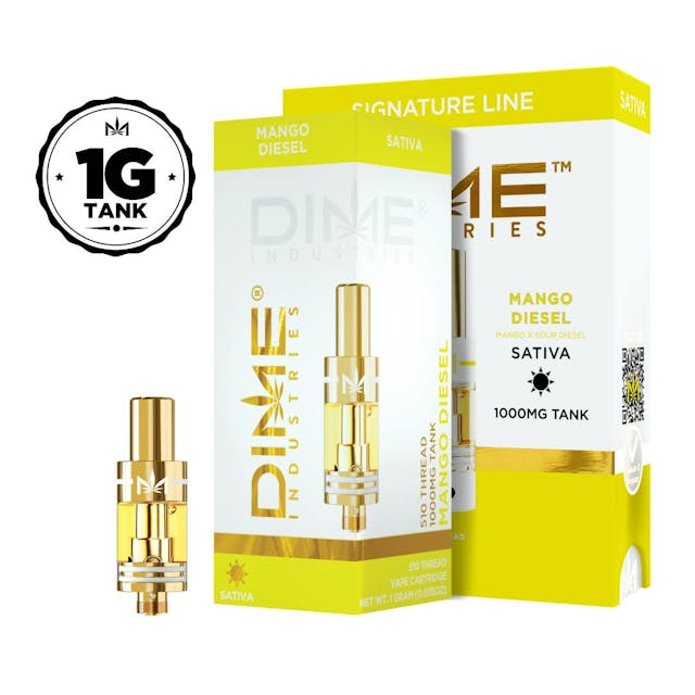 Photograph of Product: Mango Diesel 1000mg Tank - 