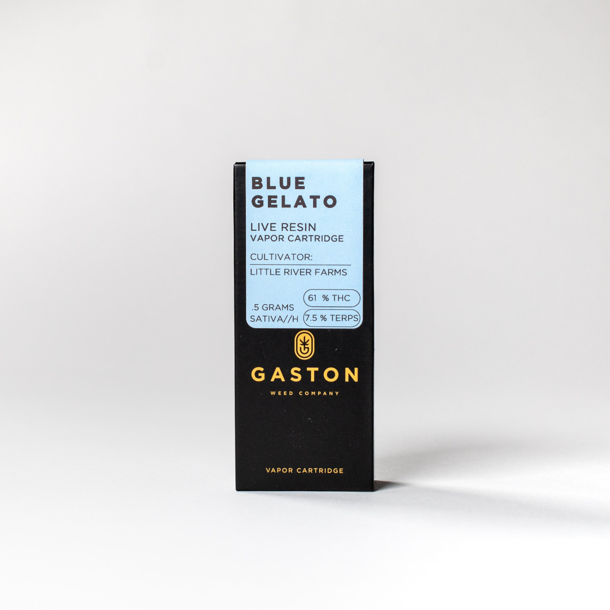 Photograph of product: Gaston | Blue Gelato | 0.5g Electric Doobie