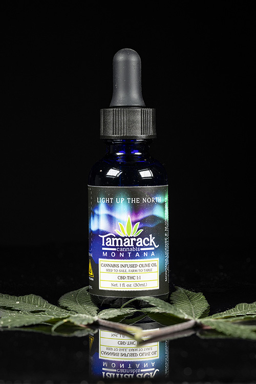 Photograph of product: 1:1 TH-oui:CBD Infused Olive Oil