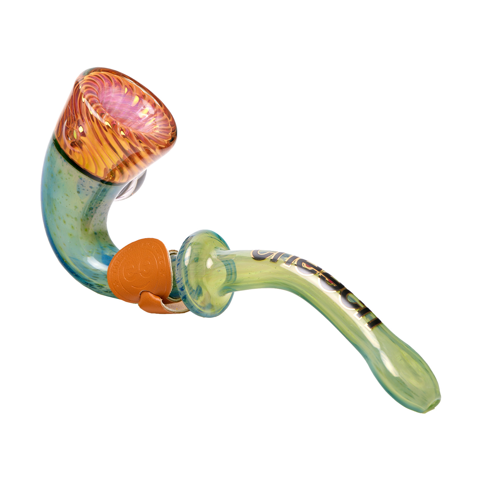 Photograph of product: Cheech Wig Wag Sherlock Glass Pipe