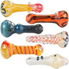 Photograph of product: 3.5" Assorted Bulk Glass Hand Pipes