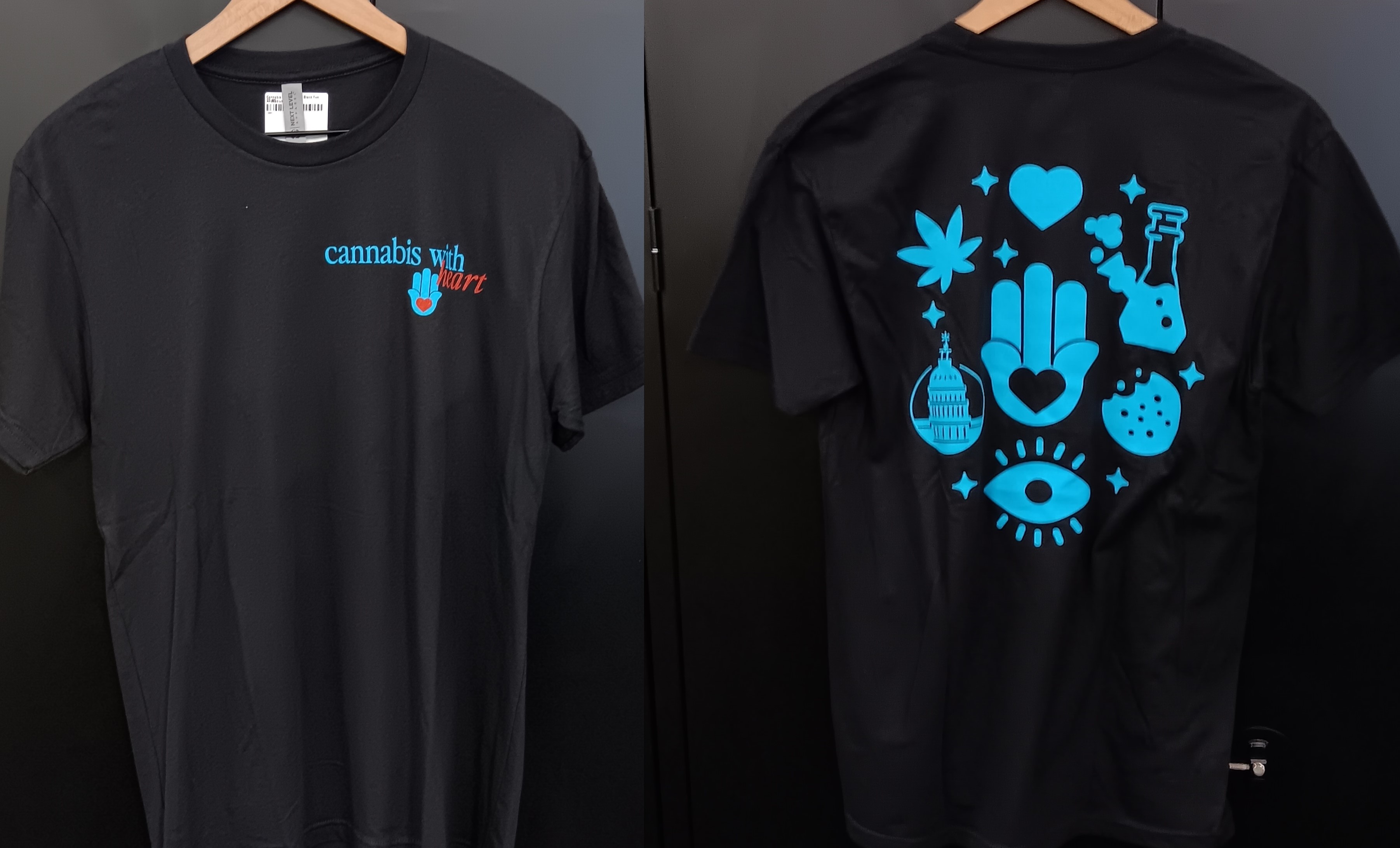 Photograph of product: 2024 Hamsa TWC Black Tee - 4XLarge