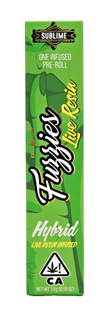 Photograph of product: Cheetah Piss | Live Resin Infused 1.5g Pre-Roll