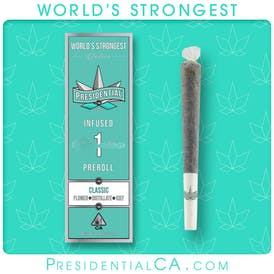 Photograph of product: Presidential - Classic Preroll 1g