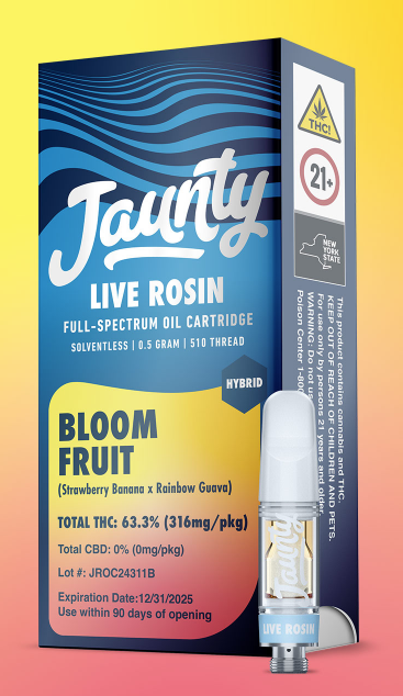 Photograph of product: Bloomfruit Live Rosin Cartridge [G55]