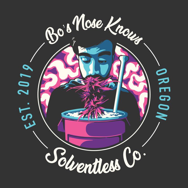 Photograph of product: Bo's Nose Knows | Strawberry Bubbles 90u Rosin Badder