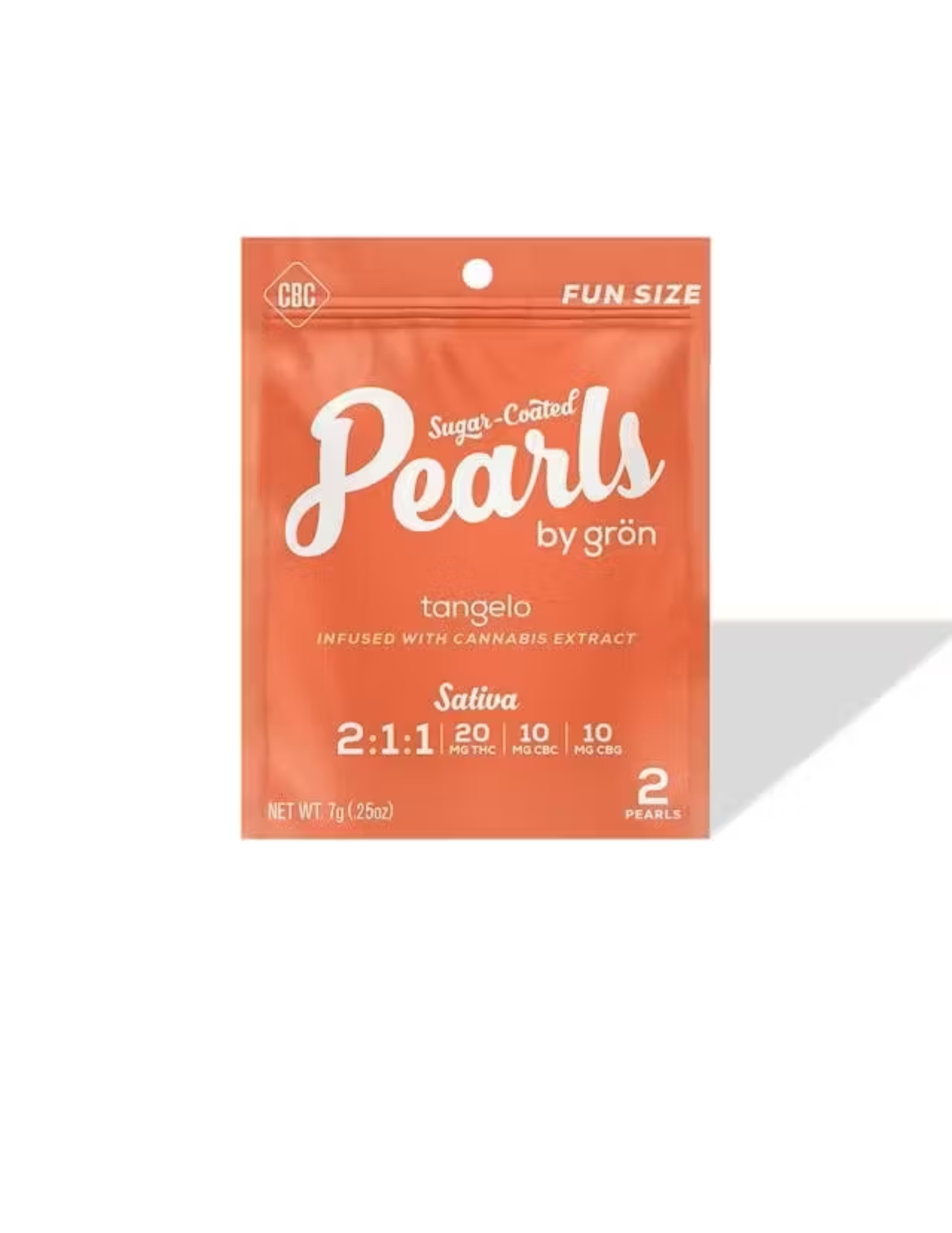 Photograph of product: Grn - 2:1:1 Tangelo 2 Pack Pearls