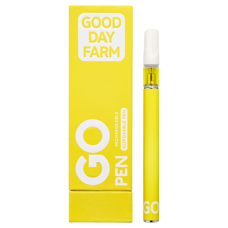 Photograph of product: GDF: GO Pen Vape | Peach Tea | All-In-One | 0.5g