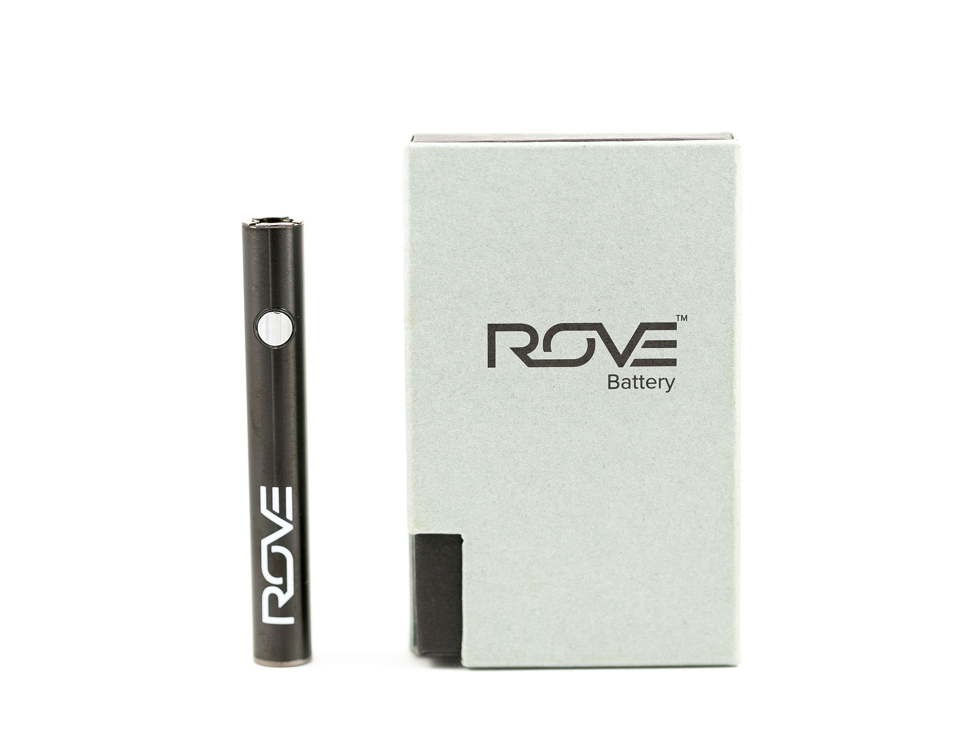Photograph of product: Rove Slim Battery + Charger | Gun Metal Black