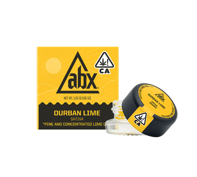 Photograph of product: ABSOLUTEXTRACTS - DURBAN LIME BADDER 1G